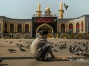  El santuario sagrado de Hazrat Abbas (AS) en Karbala