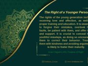 The Right of a Younger Person: Commentary on Imam Sajjad’s (AS) Treaties of Right (Part 45)